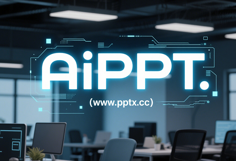 AI PPT 3.0版本升级海报